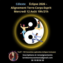 Stage Céleste Éclipse 2026 – Alignement Terre-Corps-Esprit